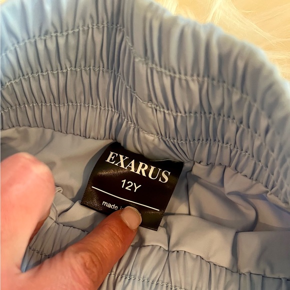 Exarus athletic shorts, lined, girls size 12. Like new! - Picture 5 of 6